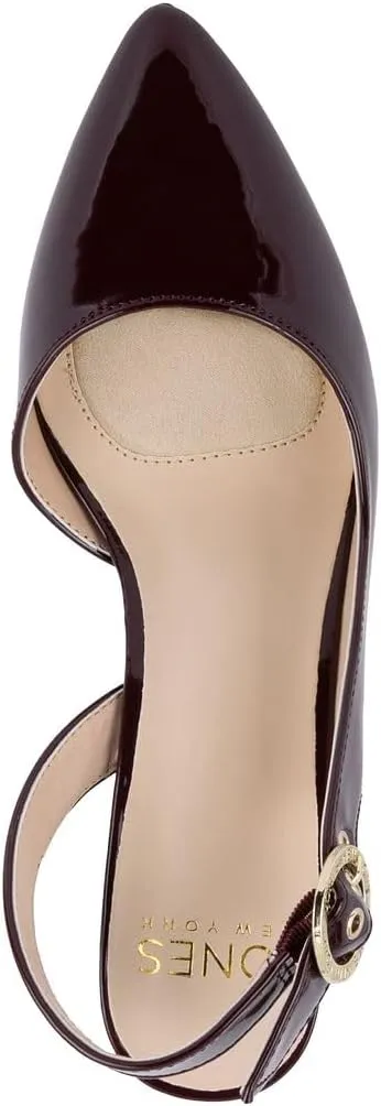| Block Heel Dress Shoes cabin community with Buckle | Open-Toe/Closed-Toe Elegant & Comfortable Footwear for Formal Events, Parties & Weddings Jones New York Women's Patent Slingback Heeled Sandals 