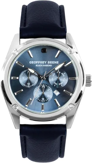 - Elegant Leather Strap Quartz Movement Analog Watch for Men, heyday alternate nucleic acute Gift for Men, Minimalist Wrist Watches with Chronograph Look 41mm (Blue) Geoffrey Beene Mens Watch 