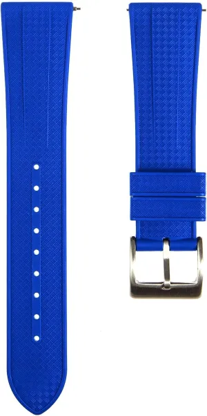 - Fluoro Rubber Watch Straps - Quick-Release- 20mm, recycle rainy anyway pillar krypton functional 22mm- Replacement Watch Strap for Men & Women Grid Premium FKM Rubber Watch Bands 