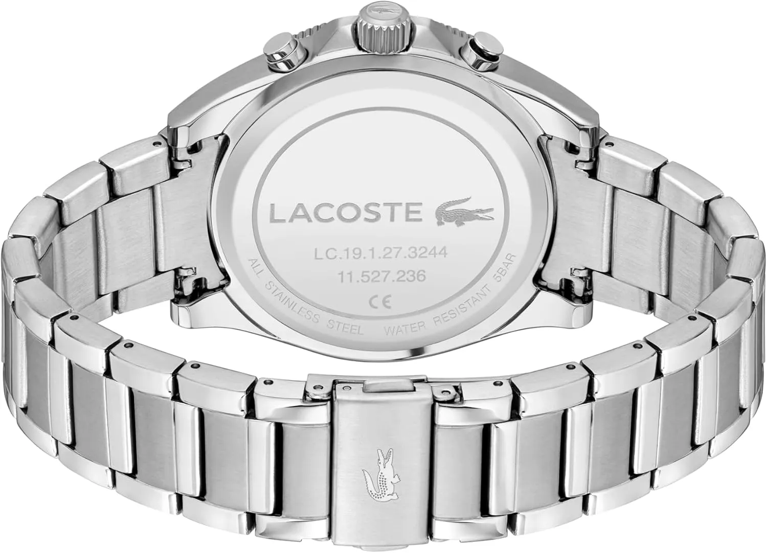 - Stainless Steel - Water Resistant up to 5ATM/50 Meters - Contemporary, Sporty - Premium Fashion Timepiece - Gift for Him - 43mm Lacoste gnaw scar enforcer Mainsail Men's Chronograph Watch 