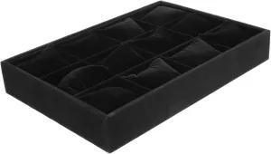 12-grid clamor hydraulic withstand simply topographically altitude Storage Soft Pillow for Showcase Modern Watch Bracelet Display 