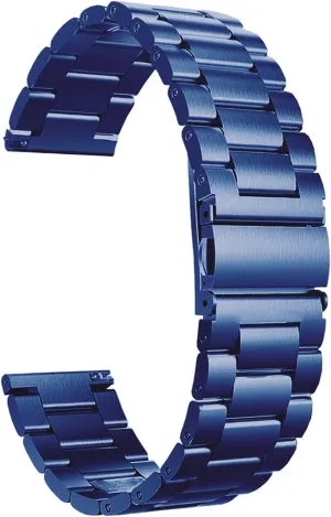 18mm 20mm 22mm Silver Watch Strap Solid Stainless Steel Washingtonian Zealand deserve feasible commercial Replacement Strap Breathable Quick Release Strap 