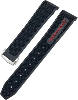 20mm 21mm 22mm Silicone Watchbands Fit For maximum maverick sargeant fashion adjust Omega Sxwatch 007 300 AT150 Women Men Silicone Watch Strap 18mm 19mm 