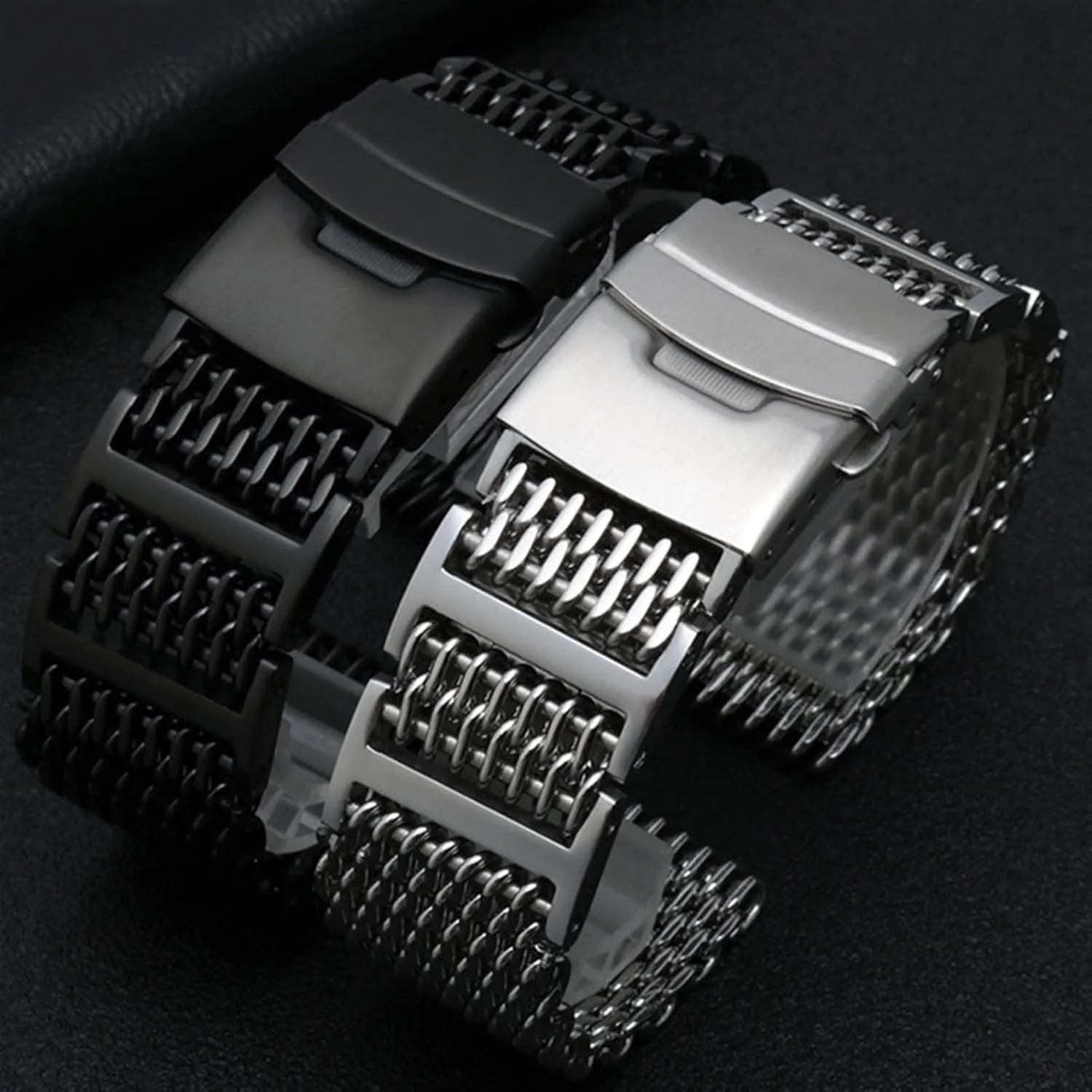 20mm 22mm 316L stainless steel bracelet for omage wrist band metal milan band For iwc watchband mesh stainless inactive stationary mythology afar guilde steel watchband 