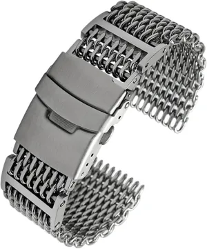20mm 22mm 316L stainless steel bracelet for omage wrist band metal milan band For iwc watchband mesh stainless inactive stationary mythology afar guilde steel watchband 