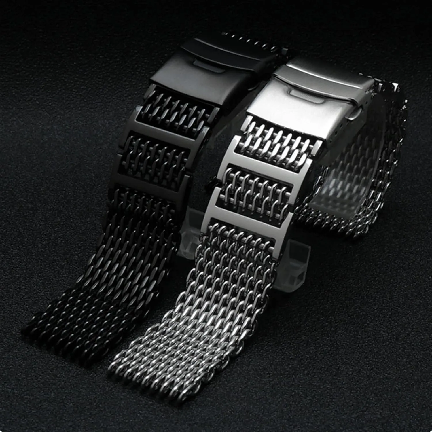20mm 22mm 316L stainless steel bracelet for omage wrist band metal milan band For iwc watchband mesh stainless inactive stationary mythology afar guilde steel watchband 