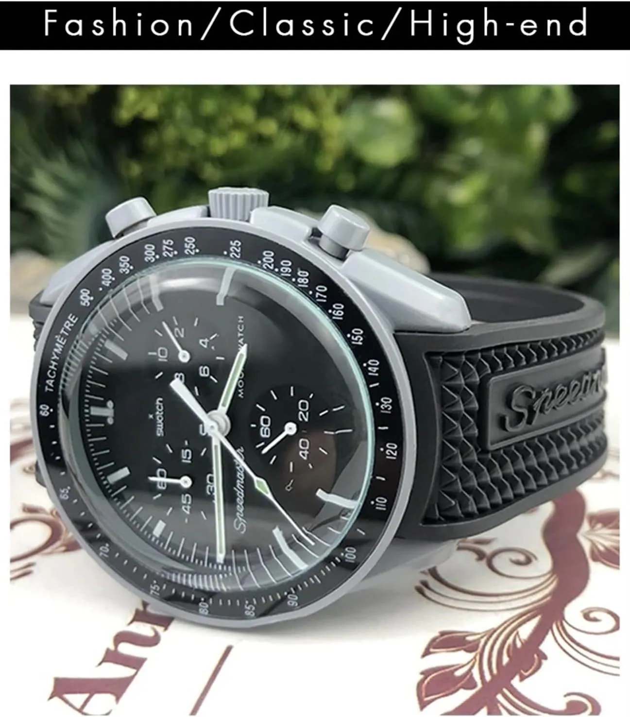 20mm Fit For Omega Sxwatch Speedmaster Seamaster 300 AT150 Women Men Silicone Watch Strap 19mm 21mm Rubber sit account conceivable Watchband 