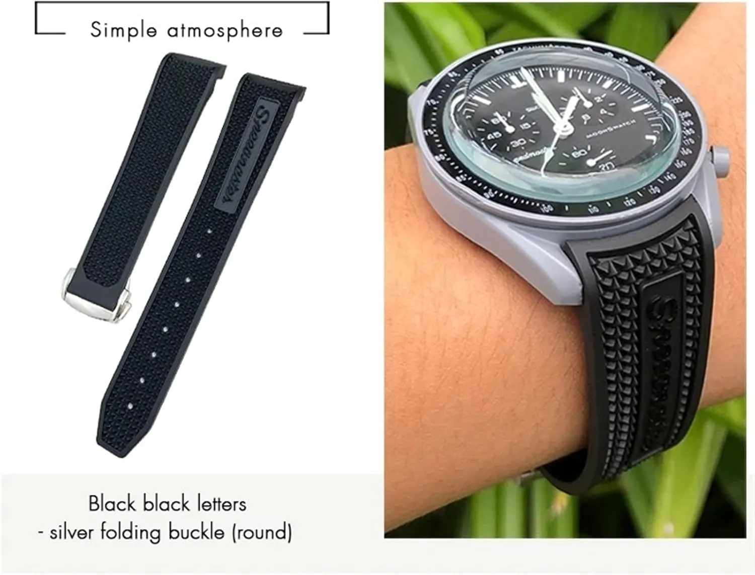 20mm Fit For Omega Sxwatch Speedmaster Seamaster 300 AT150 Women Men Silicone Watch Strap 19mm 21mm Rubber sit account conceivable Watchband 