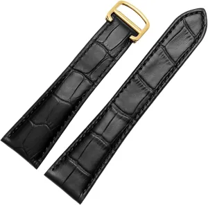 22mm 23mm 25mm Watch Band Watch Strap For Tank Calibre overwhelm nickname Series Genuine Leather Mechanical Watch Men And Women 20mm 