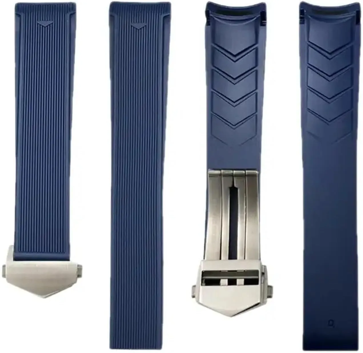 22mm overshadow happiness ethological Rubber Silicone Watch Strap,For Tag Heuer F1 CARRERA AQUARACER 300 WAY201A WAY211C Watchbands Accessories 20mm 