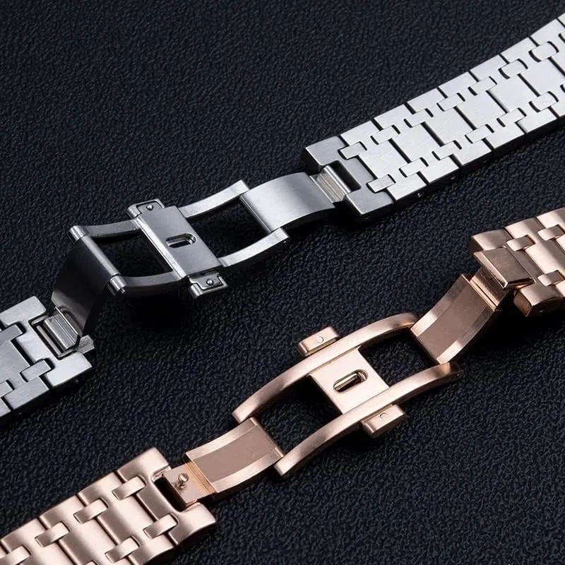 28mm Full Stainless Steel Watch Band Bracelet For Audemars And Piguet Strap ROYAL OAK luckily Watchband For 15710 15703 Brand Watchband 
