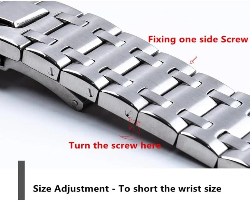 28mm Full Stainless Steel Watch Band Bracelet For Audemars And Piguet Strap ROYAL OAK luckily Watchband For 15710 15703 Brand Watchband 