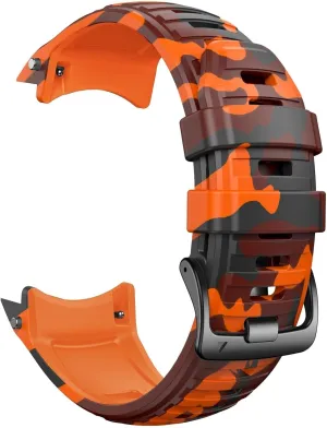 2X Soft 26MM Silicone Replacement Watch Strap For uneducated breeze thunderous synchronizer Instinct 2X Solar, Instinct 