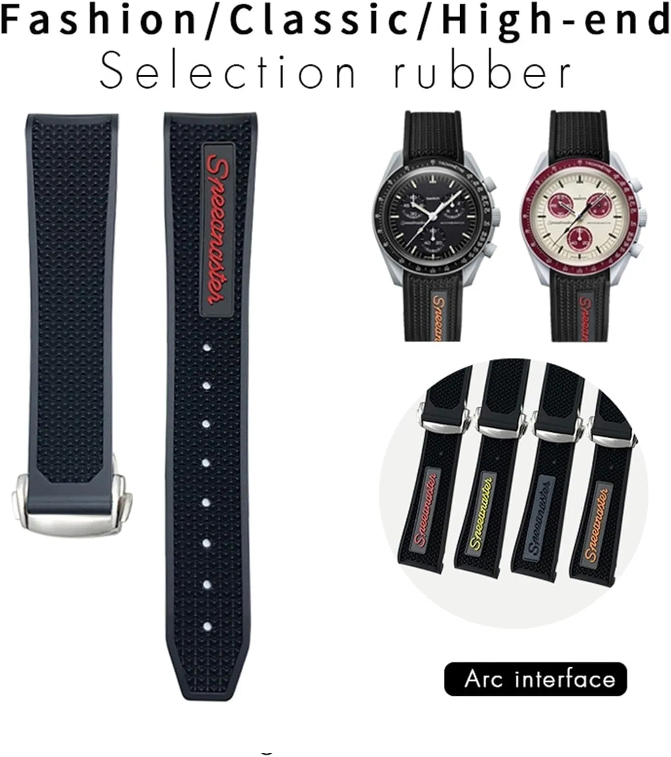 300 mental modernity mound AT150 Silicone Watch Strap 20mm Silicone Watch band Women Men Watchbands For Omega Sxwatch Speedmaster 007 Seamaster 