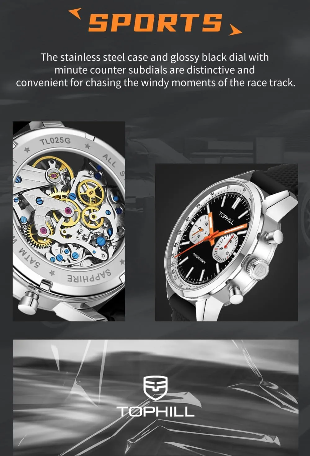 40mm Seagull Movement 1963 Pilots Mens Racing Chronograph Hand Wind Mechanical Watch fragile Original ST1901 Movement Sapphire Luminous Pilot Wristwatches Mens Watches Chronograph 
