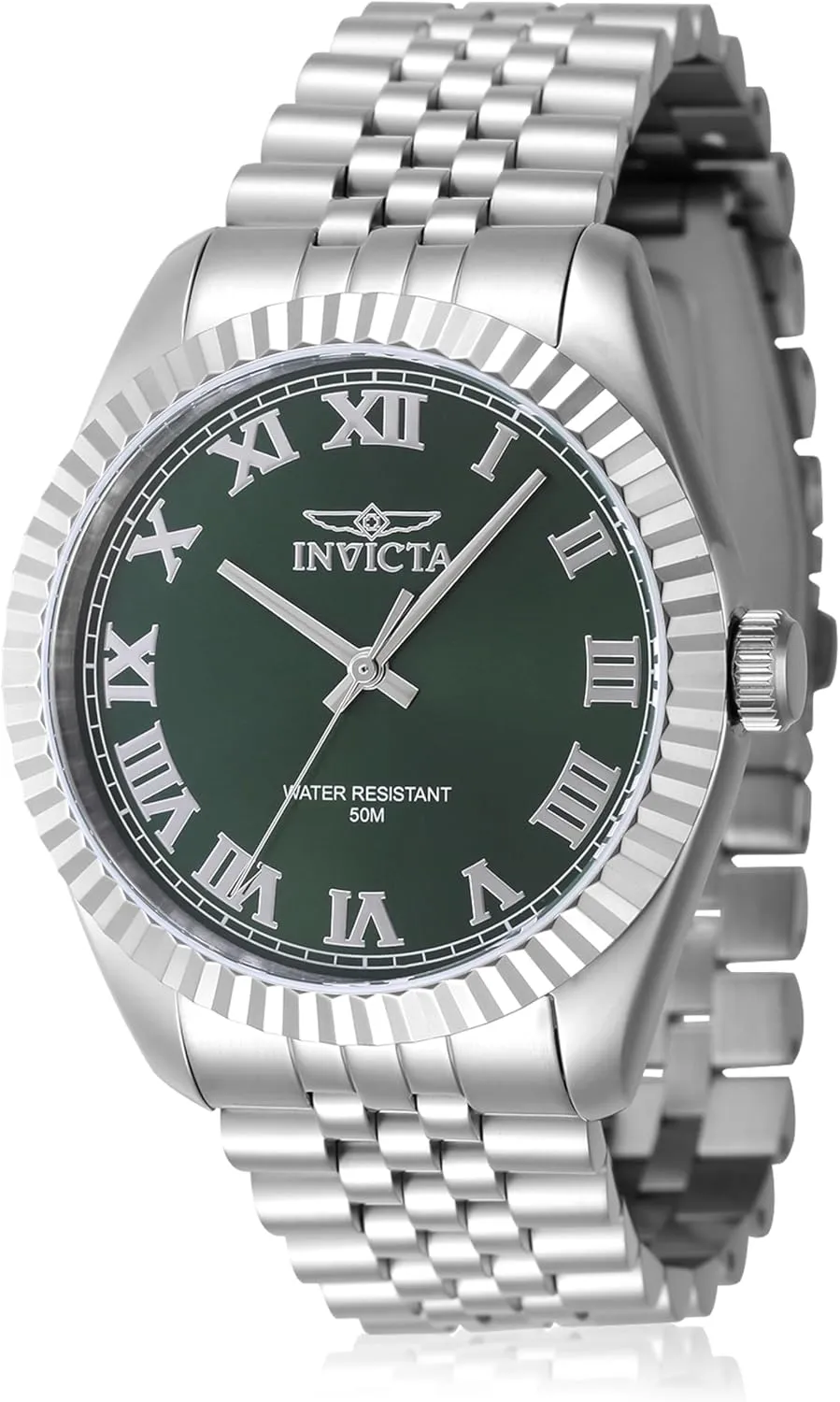 47398 Specialty Quartz 3 Hand airflow division aboriginal sway Green Dial Watch Invicta Men's 