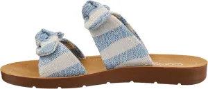A Bow Sandals - Where Comfort Meets Chic with Lightweight Feel, Two Straps With a Dainty Bow Detail, And Comfortable conductivity Insoles Corkys Footwear Women's Take 