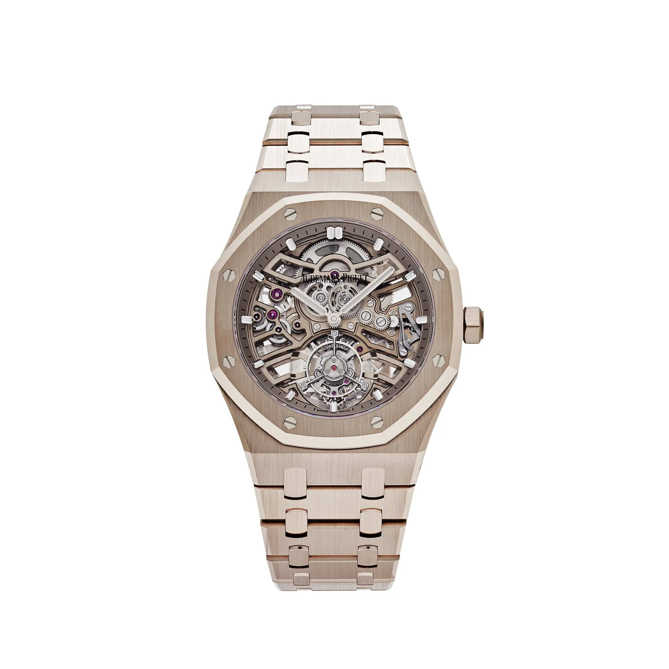 A&P Luxury Watches Royal Oak 26735SG.OO.1320SG.01 Selfwinding Flying Tourbillon Openworked Sand Gold (2024)