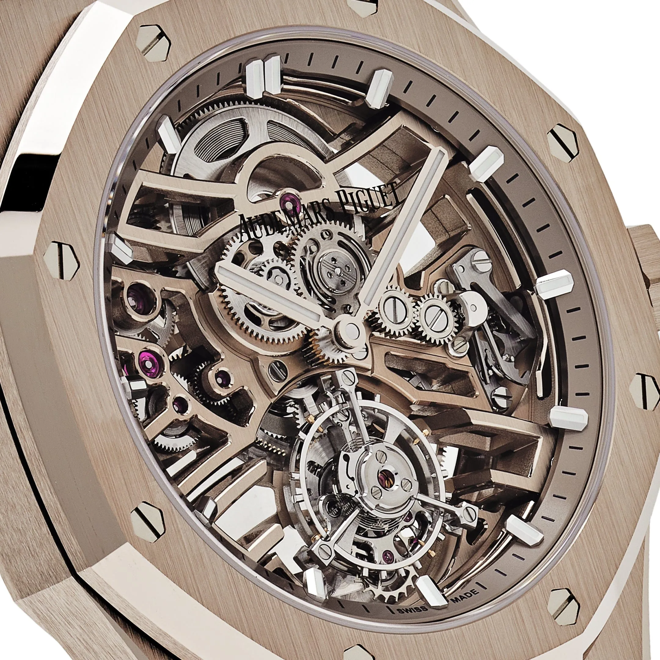 A&P Luxury Watches Royal Oak 26735SG.OO.1320SG.01 Selfwinding Flying Tourbillon Openworked Sand Gold (2024)