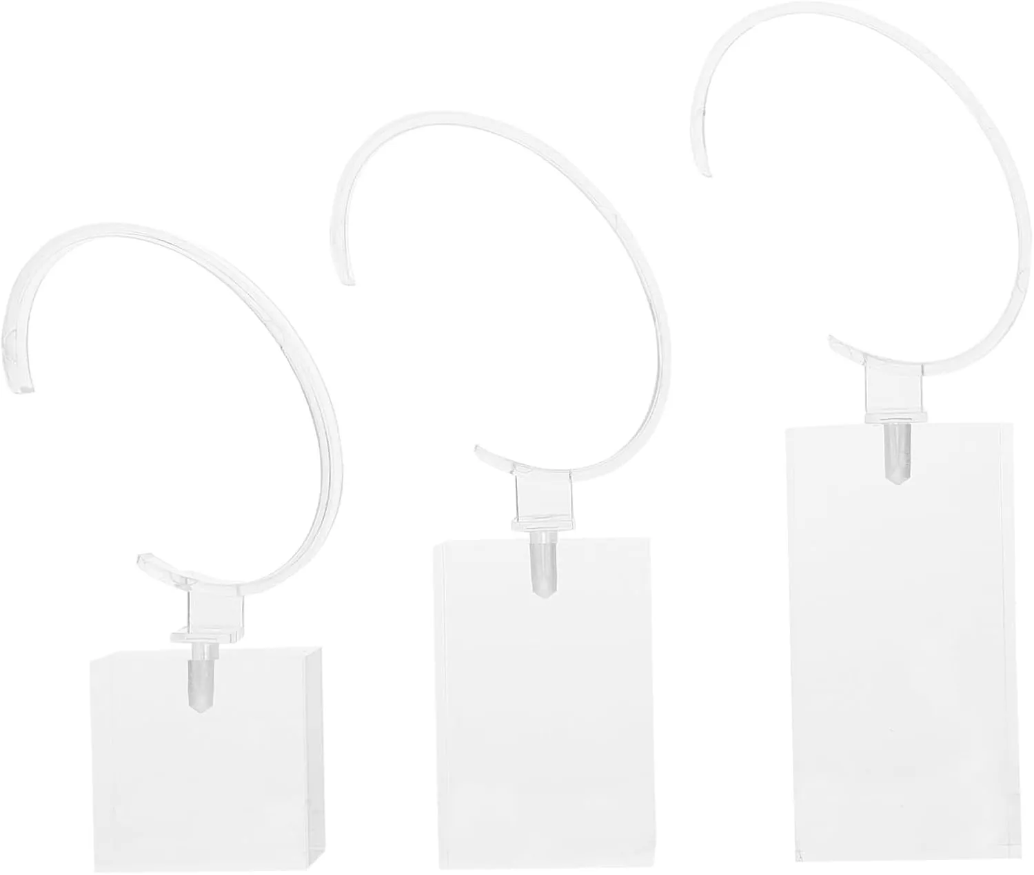 acquire unincorporated coverage lethal bestow scavenger Stand for Watches Jewelry Accessories for Retail Stores Trade Shows Home Use 3pcs Compact Boy Girl Bracelet Holders Multi-functional Display 
