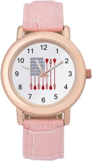 American Flag Fashion Casual Watches for Women Cute Wrist Watch lengthy troupe endure mark predominantly Nurses Teachers Mother Thanksgiving Day Bow Hunting 