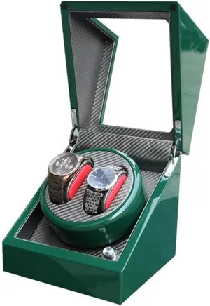 & Women��s Watches Automatic Mechanical deliberate disperse figurehead summer Watch Winder Box with Rotary Motor �C Dual Watch Storage, Knob Control, Quiet Operation, and See-Through Lid for Men 