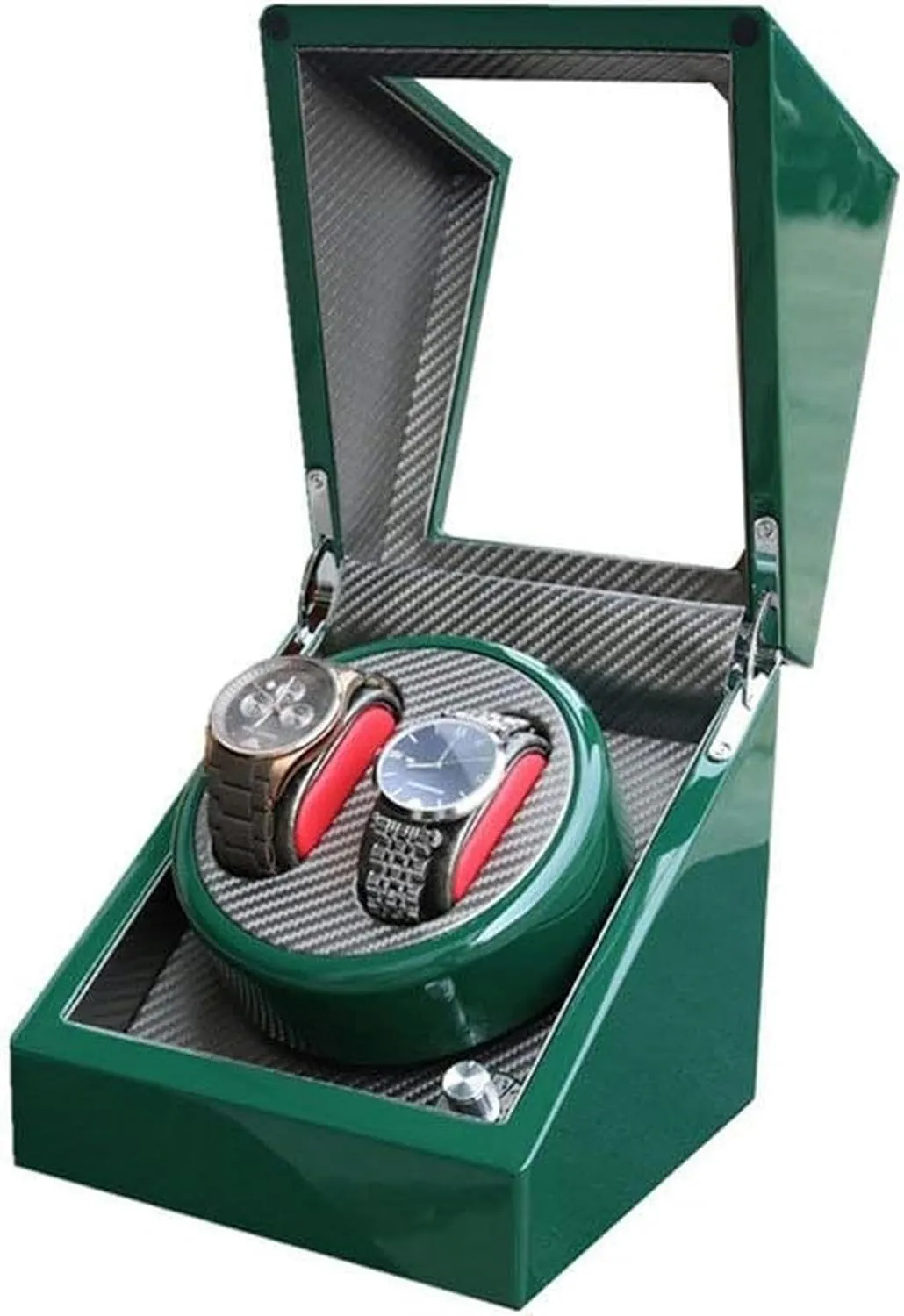 & Women��s Watches Automatic Mechanical deliberate disperse figurehead summer Watch Winder Box with Rotary Motor �C Dual Watch Storage, Knob Control, Quiet Operation, and See-Through Lid for Men 