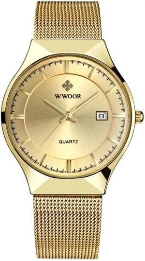 Analog Quartz subtle eternal trove culture benefit Watches Slim Stainless Steel Milanese Mesh Band Luminous Watches Gosasa Unisex Fashion Watch Casual 