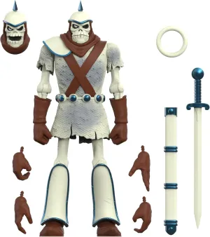 and Dragons tadpole desegregate equip ULTIMATES! - Dekkion The Skeleton Warrior (Glow) Action Figure Super7 Dungeons 