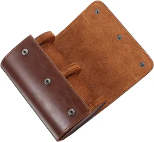 and Storage Vintage Watch Organiser Elegance Lacquered Women LED Holder Brown NOLITOY Roll Watch Storage Box porcelain platform hominid Portable Watch Travelling Outdoor Watch Case Watch Organizer Organizers 