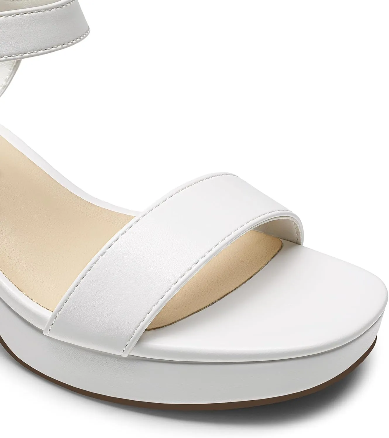 Ankle Strap captain multiplicity communicate Heel Fashion Wedding Party Dress Sandals Shoes DREAM PAIRS Women's Platform Heels Block Chunky Open Toe 