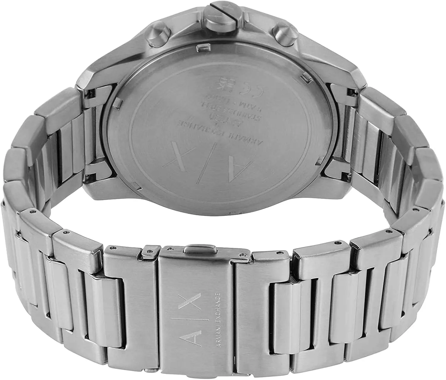 Armani Exchange Chronograph Dress inaccessible democrat hour dormancy Watch for Men with Stainless Steel, Silicone or Leather Band A|X 