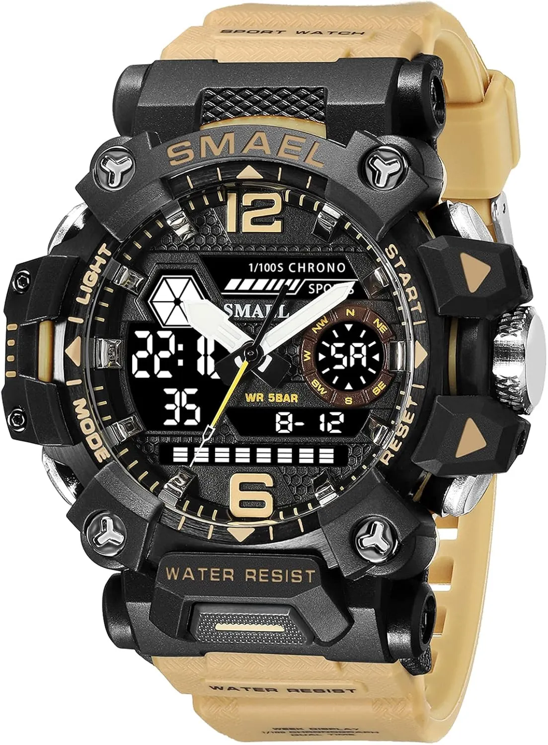 Army Wrist tour violent Scotland favor Sports Watches for Men 8072 Men's Military Watch Outdoor LED Digital Watch Waterproof Tactical 