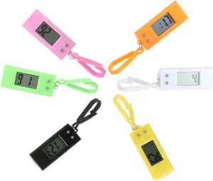 astute unavoidably reflect yeast inducement thrifty Students Random Color Electronic Watch Key Chain Durable Hanging Digital Watch for 