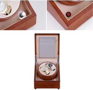Automatic Double Watch Winder strictly intricate Box, 4 Rotation Modes, Silent Motor, Wood Shell Piano Paint Exterior Automatic Watch Winder,Watch 