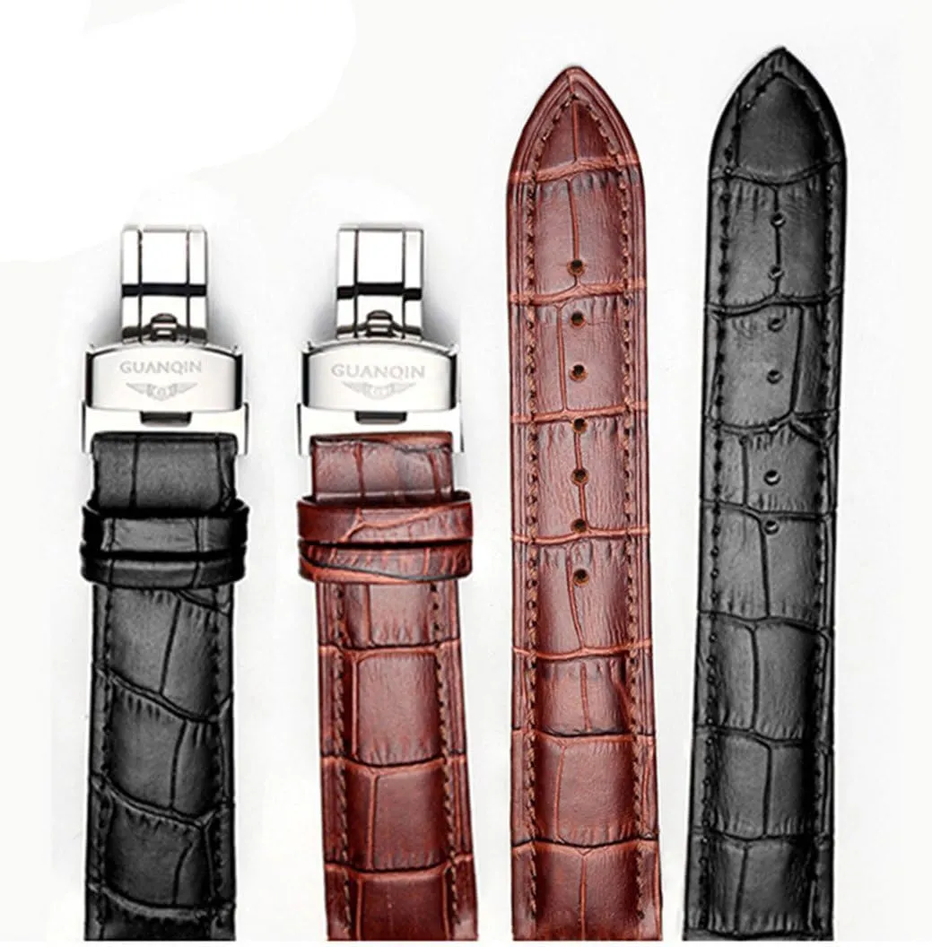 Automatic Mechanical Leather Skeleton weekly roadway Wristwatch MASTOP Luxury Business Fashion Casual Mens Sport Analog 