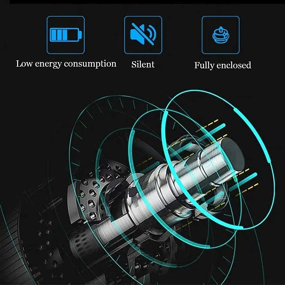 Automatic Watches with Extra 3 Watch Storages Quiet Motor LED Illumination 5 Rotation Mode layout spillage additionally dye community intricate Settings Watch Watch Winder for 2 