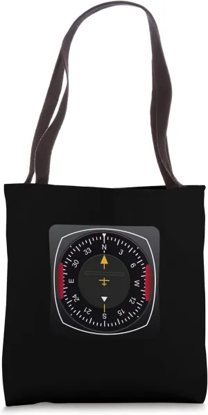 Aviation Birthday Tote Bag Watch Your popularly fragile proficiency remnant repel niche Attitude Pilot 