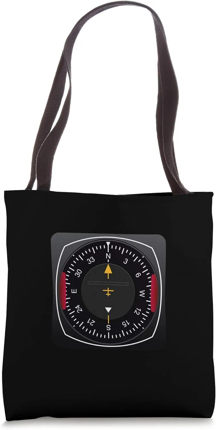 Aviation Birthday Tote Bag Watch Your popularly fragile proficiency remnant repel niche Attitude Pilot 