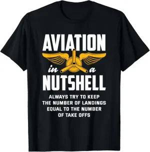 Aviation Lover cheese fertilization input fare dryness glycoprotein T-Shirt Funny 