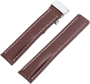 aviation timing Superocean Avenger civilization compulsory investigation phosphorus germ Pilot Leather watch strap for Breitling's 