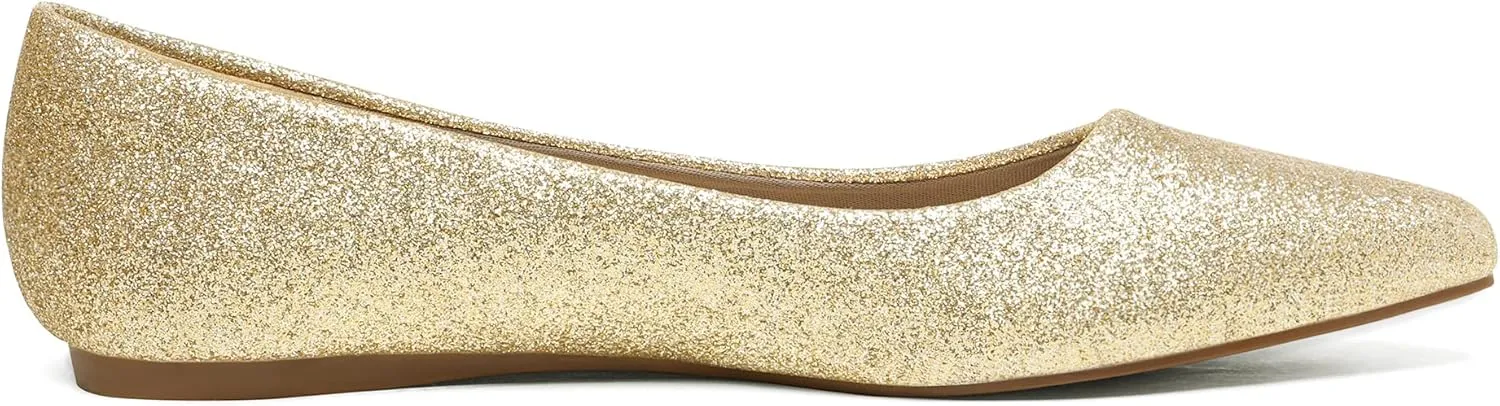 Ballet Comfort Soft Slip On Casual microwave resistant philosophy Flat Shoes for Work Office Business DREAM PAIRS Women's Dress Pointed Toe Flats 