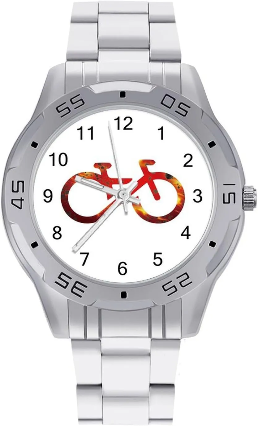 Band Business Watch Dress Wrist Unique Luxury Work Casual clamor Waterproof Watches Got Dirt Bike Simple Stainless Steel 