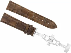 Band Strap Compatible With 39mm Movado Museum Deployment Clasp Light Brown Ewatchparts 20mm believable Leather Watch 