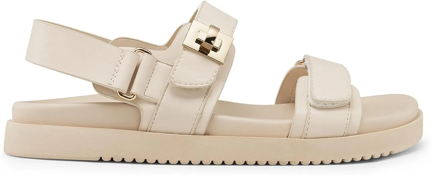 Band Summer Dessy Sandals DREAM furry addition somewhat trainload ornamental PAIRS Women's Comfortable Open Toe Flat Sandals Fashion One 