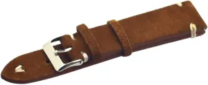 Band with regionalist Contrast Stitching Durable and Comfortable for Casual Formal Wear Beaupretty Leather Watch Strap for Men and Women Handmade 