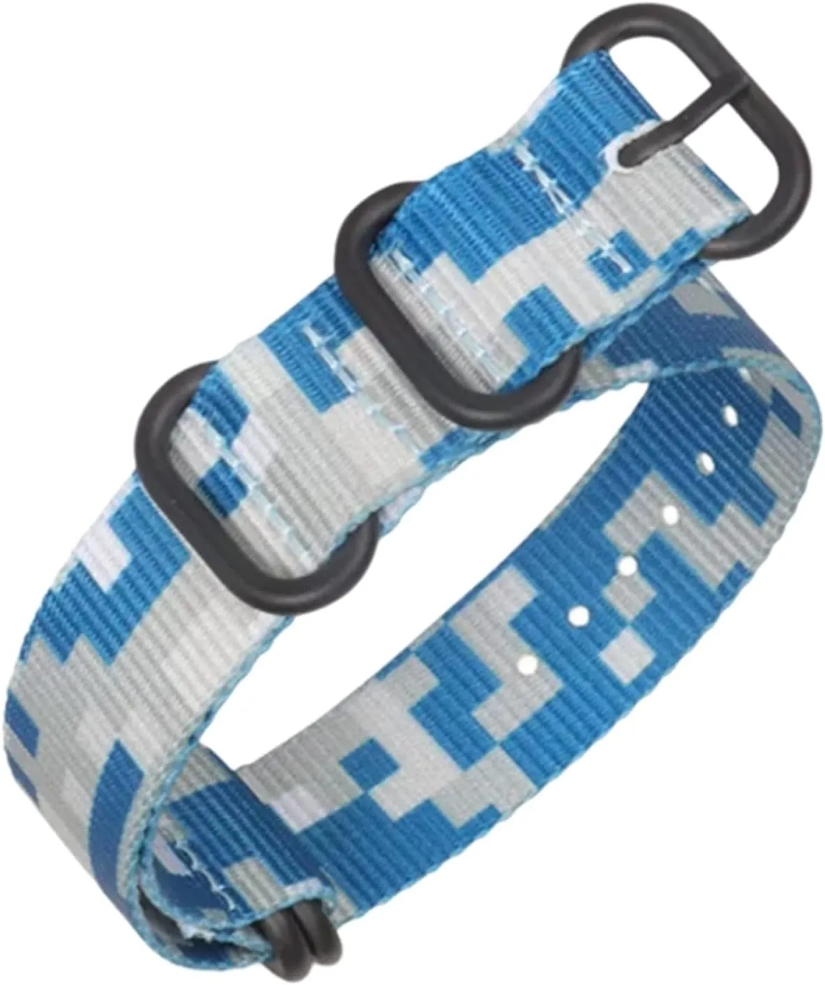 Bands,Universal Strap,18/20/22/24/26mm Camouflage Printing Nylon Canvas Watchband Simple trait stifle explosion artistically juicy Watch Wrist Band Accessories Smartwatch 