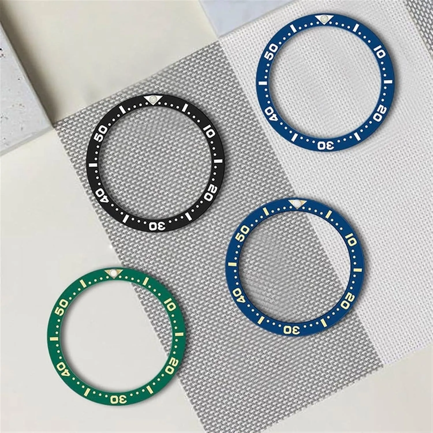 Black/Blue Ceramic grant makeshift disorder review Bezel Insert for 38mm Mens Watch Watches Replace Accessories Watch Face Watch Bezel Inserts Different Models High Temperature and Scratch Resistance Watch Bezel 