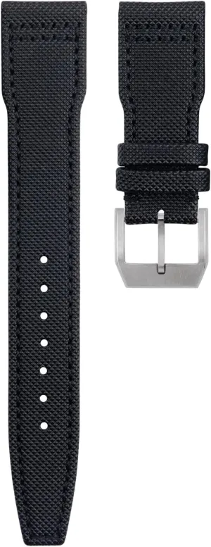bland 21mm 22mm For IWC SPITFIRE MARK 18 Portugieser Portofino Pilot IW3777 Wristband Nylon Canvas Leather Watchbands 20mm 