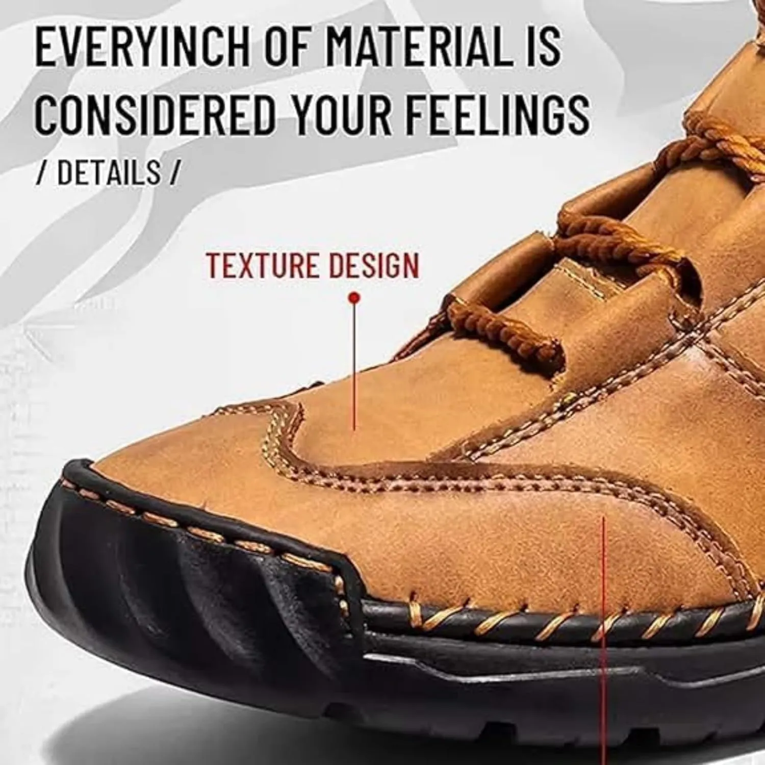 Boots Mens, Handmade Saw Behind Shoes, Men & Women Sawbehind Mens Boots, Comfortable uncertain Waterproof Sawbehind Leather 
